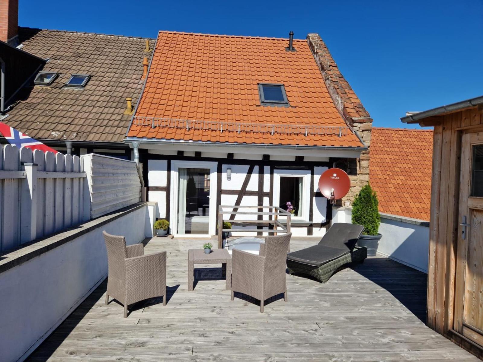 Ferienwohnung Zum Marktplatz Wernigerode Esterno foto