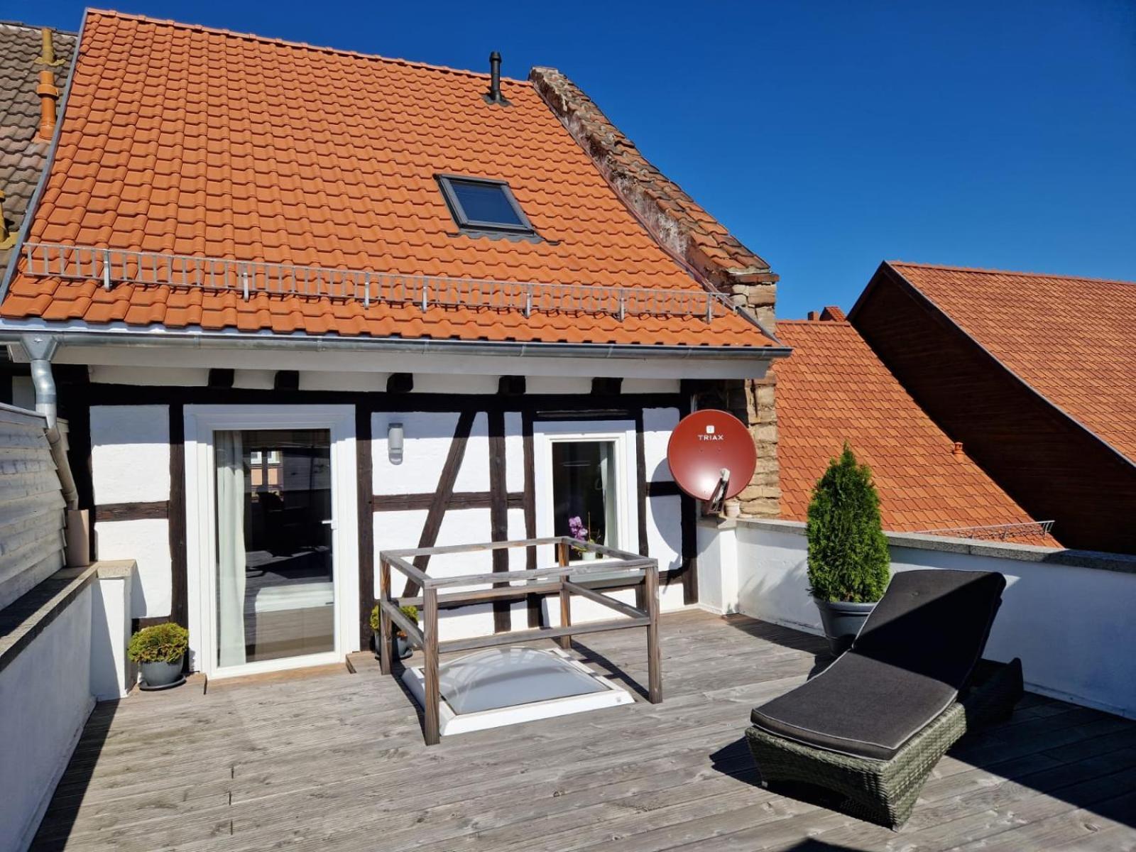 Ferienwohnung Zum Marktplatz Wernigerode Esterno foto